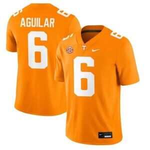 Mens Kids Youths Joey Aguilar Orange Jersey Vapor Stitched